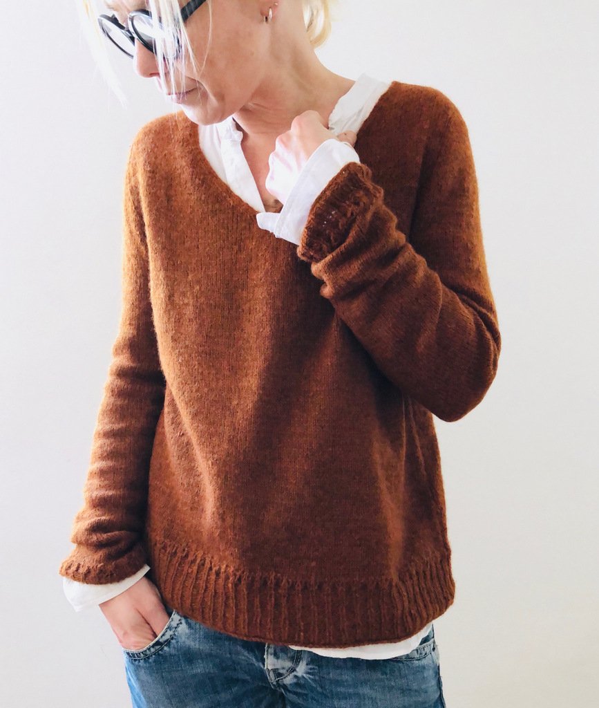 Nomadnoss Simply Enjoy Niamh Pullover Strickset Yakwolle