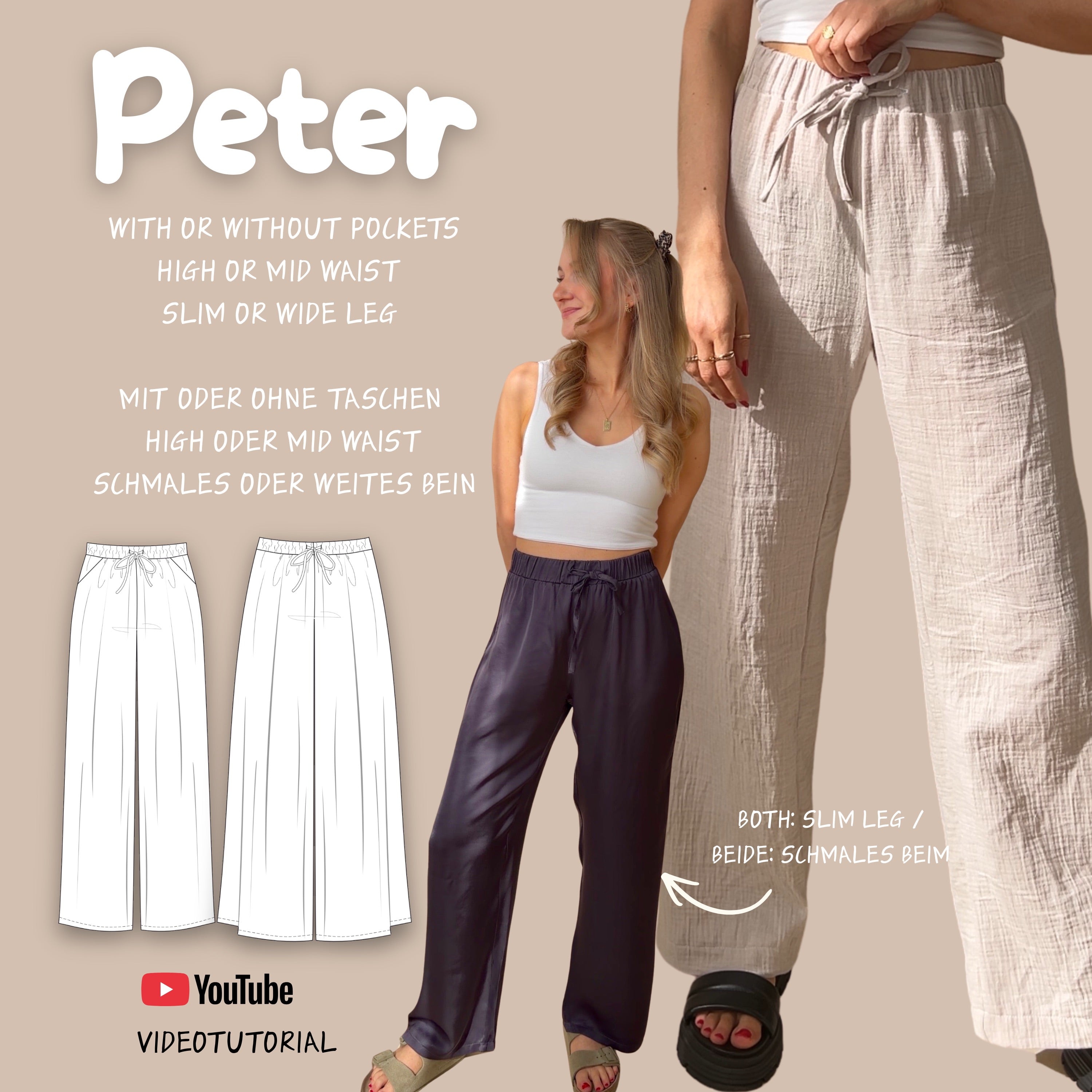 Sewingmachina Summer Capsule Schnittmuster Bundle 7-teilig Sommer