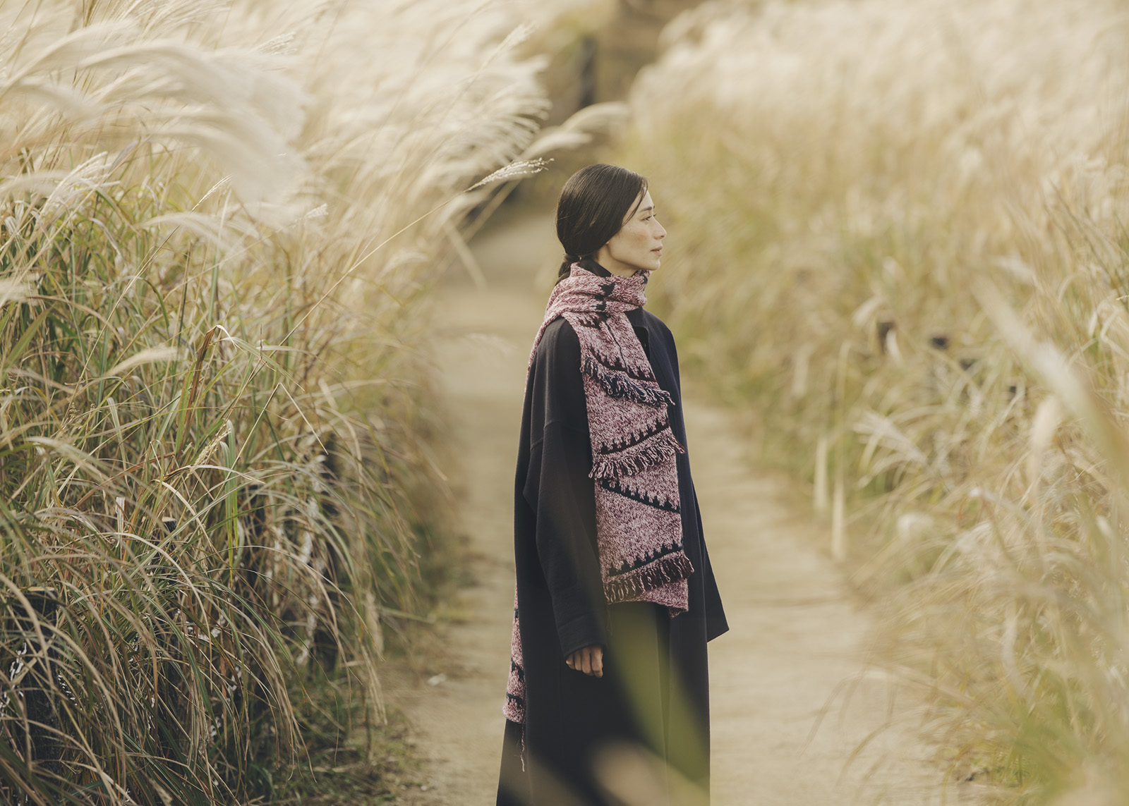 Nomadnoos Simply Enjoy Wind Schal Strickkit Yak Sartuul
