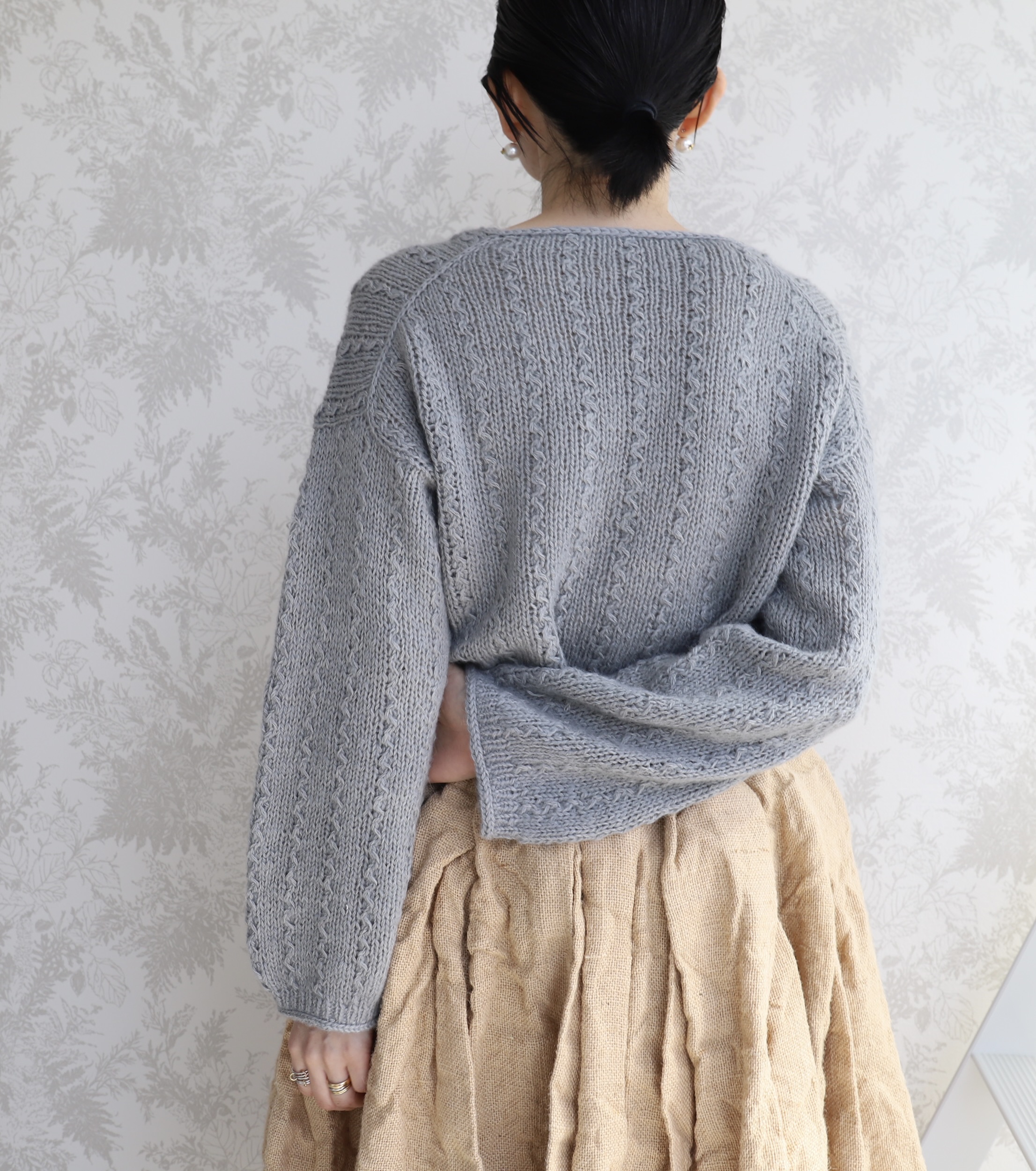 Nomadnoos Simply Enjoy Banana Sheep Pullover Strickkit Wolle