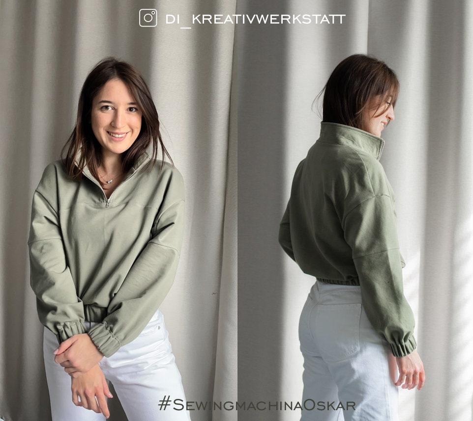 Sewingmachina Oskar Troyer Pullover Schnittmuster PDF