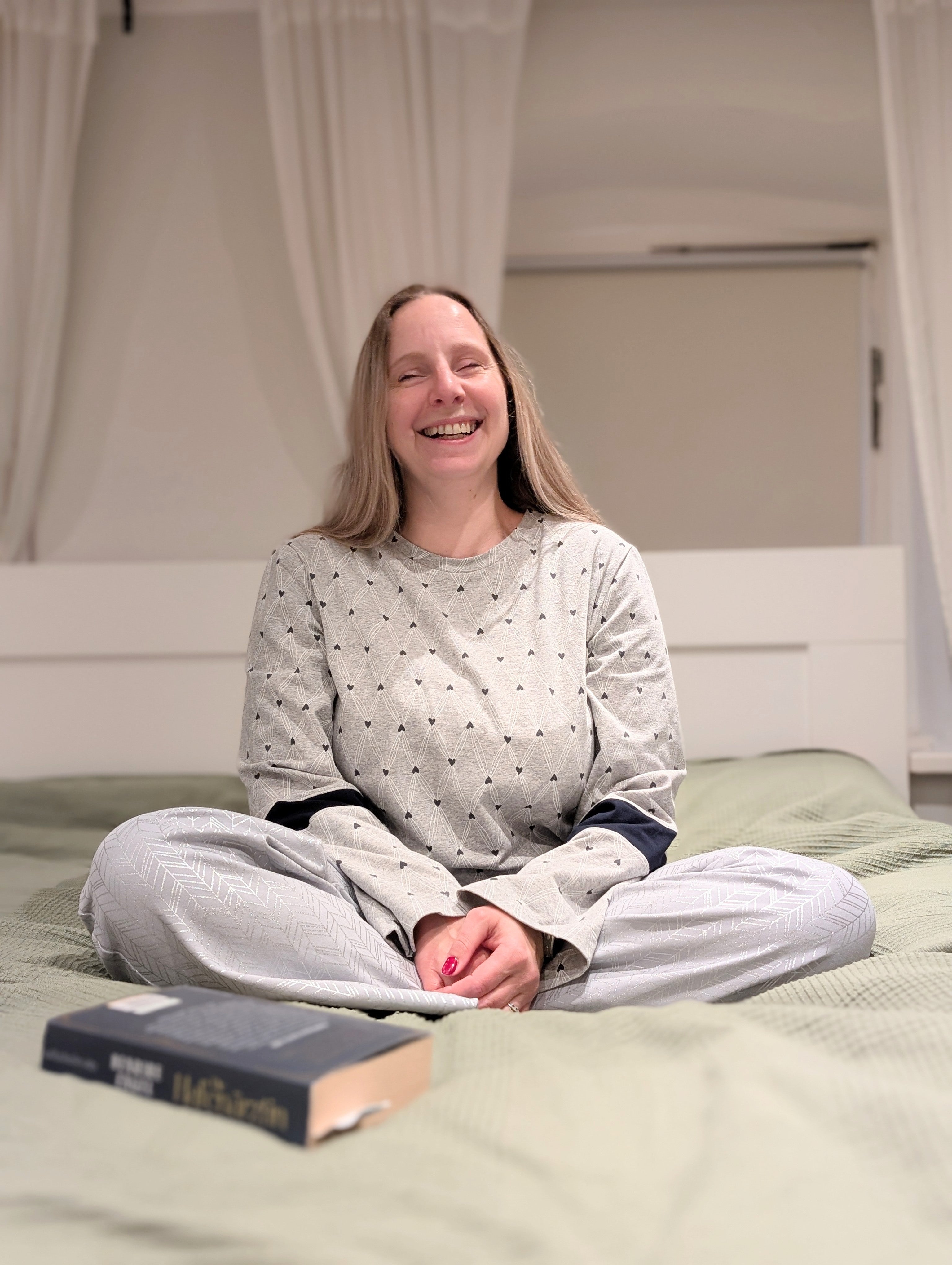 Sew4me CLARA Pyjama-Set Schnittmuster Gr. 34-48 PDF Jersey