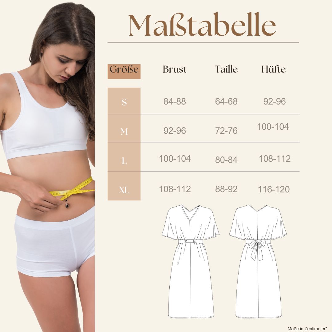 Sew4me HOLLY Kleid Schnittmuster Gr. 34-48 PDF Bindeband