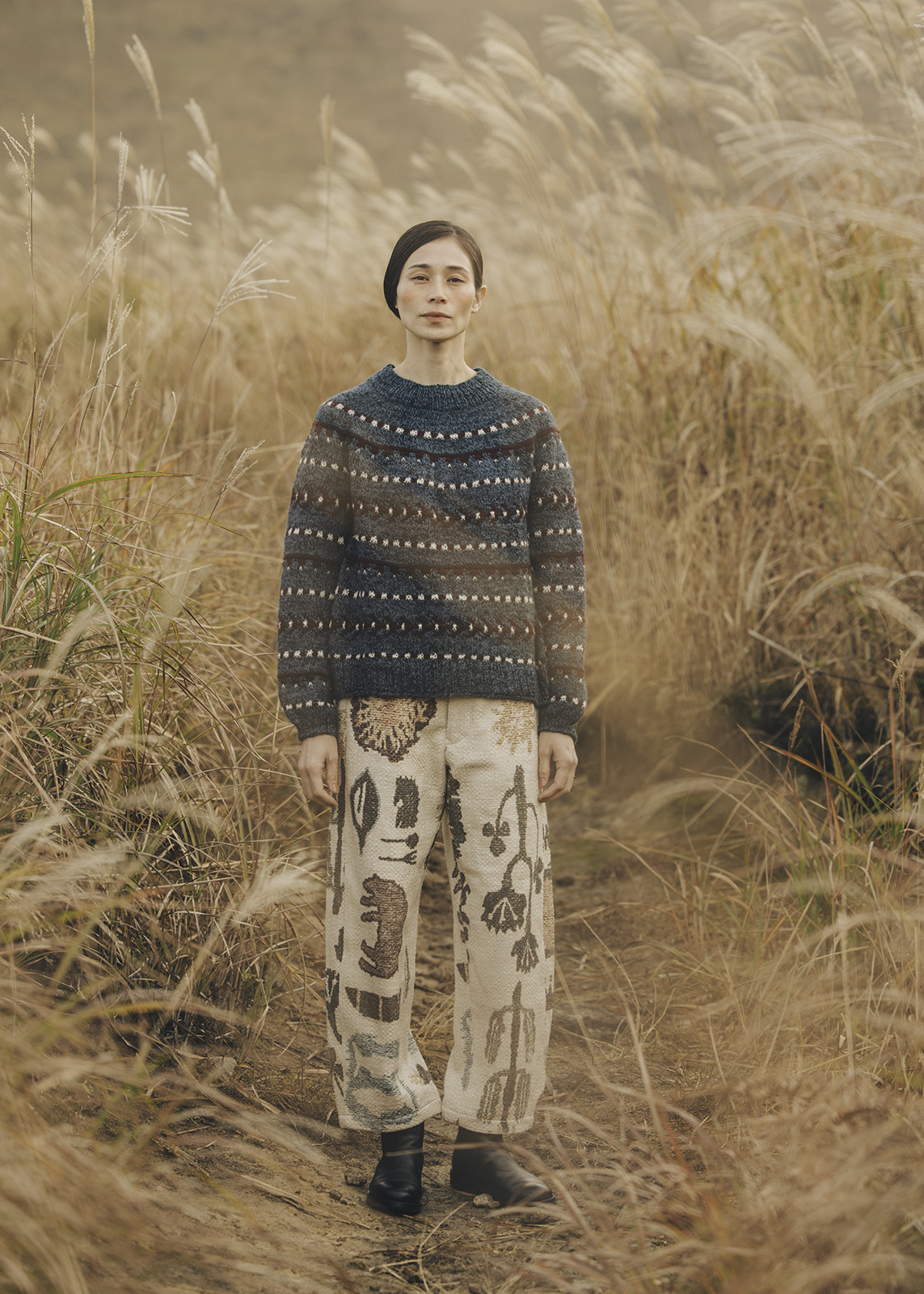 Nomadnoss Simply Enjoy Wish Wind Pullover Strickset Yak
