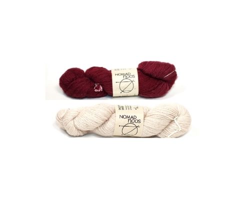 Nomadnoss Simply Enjoy Sion Slipover Strickset Sartuul-Schaf XS-3XL