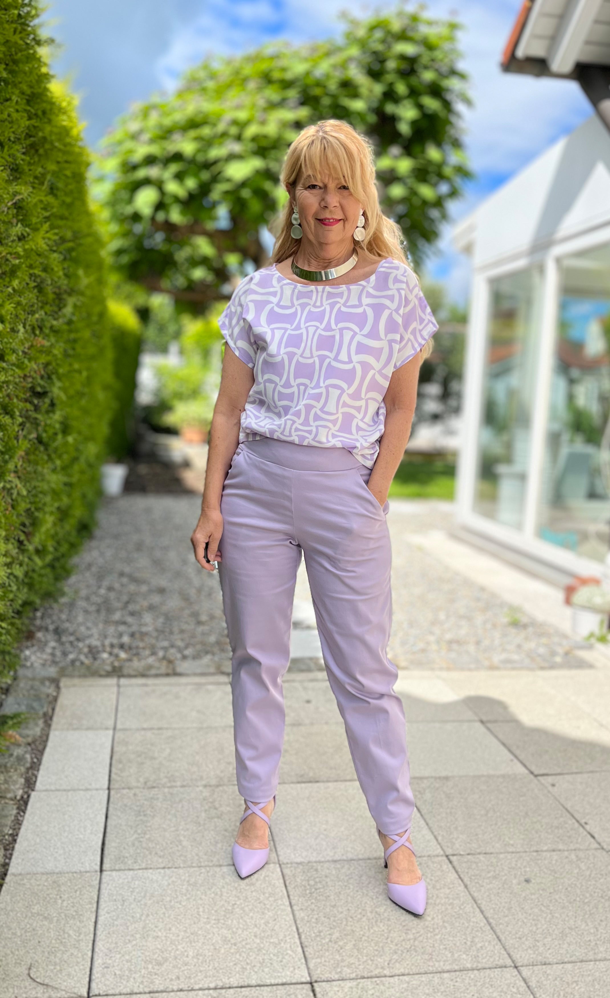 Sew4me Pansy Hose Schnittmuster PDF Gr. 32-54 Damen