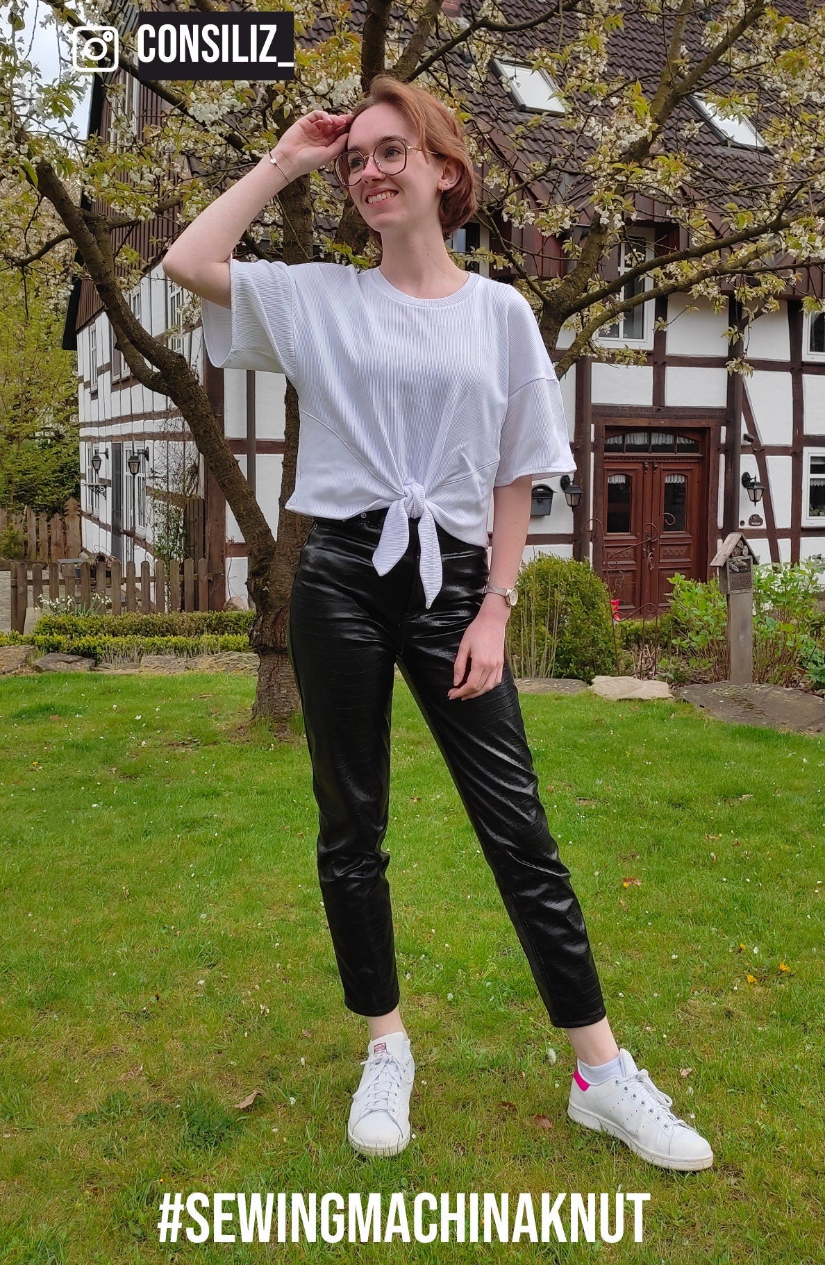 Sewingmachina Knut Shirt Schnittmuster Oversize Knoten PDF