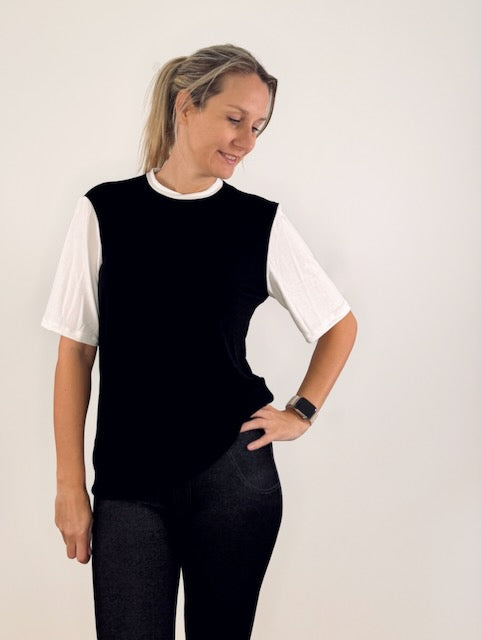 Sew4me Ivy T-Shirt Schnittmuster PDF Gr. 34-52 Jersey