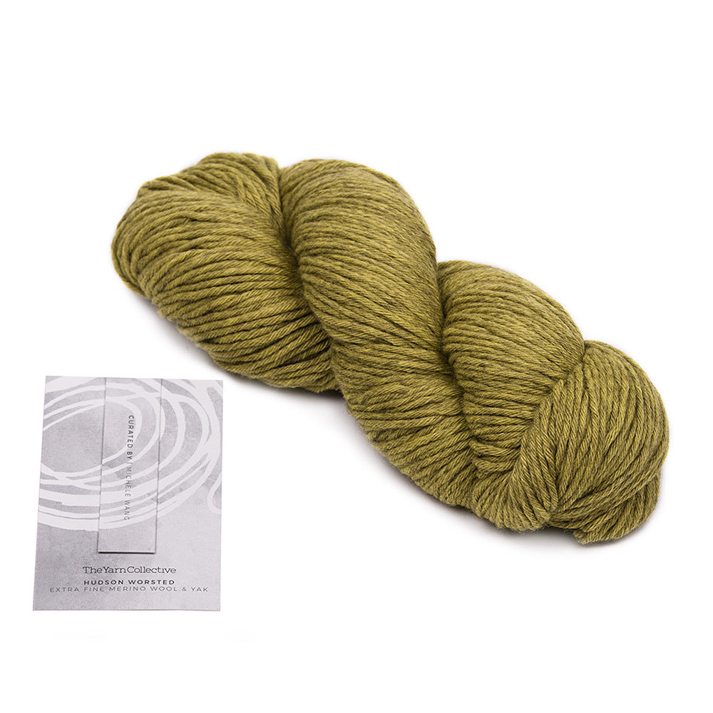 The Yarn Collective Hudson Worsted Strickgarn Merino Natural 401
