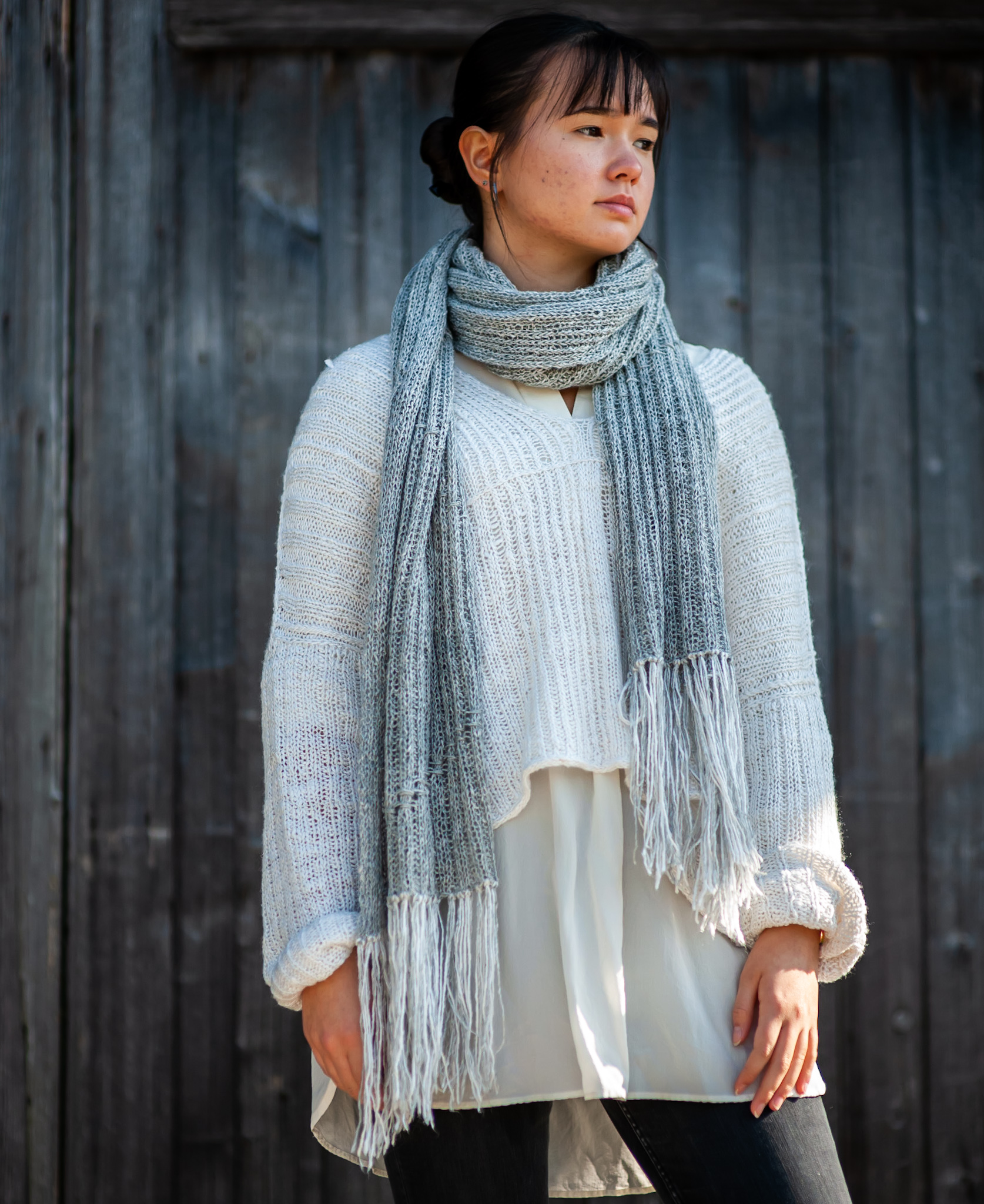 Nomadnoss Simply Enjoy Shizen Pullover Strickset Banane