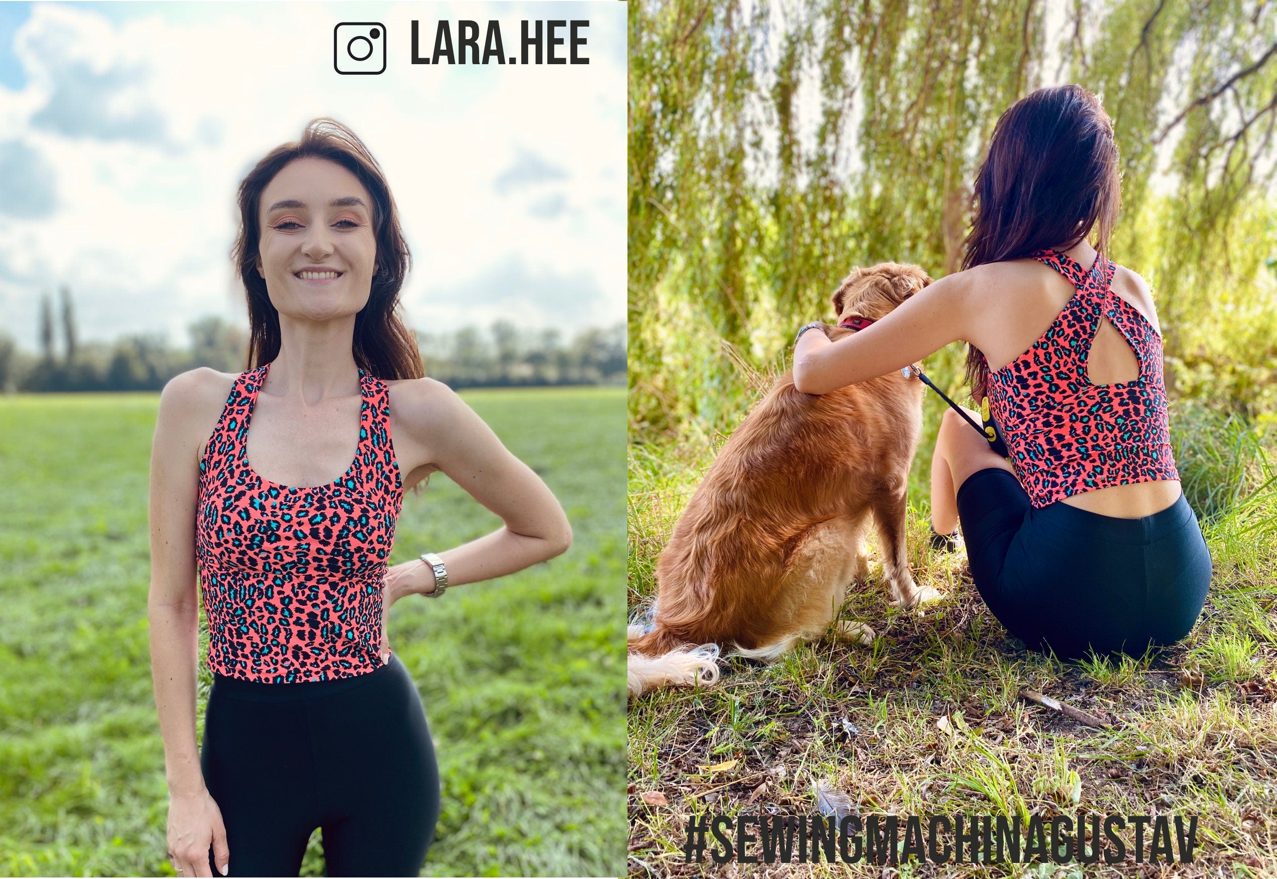 Sewingmachina Gustav Sporttop Schnittmuster PDF Lycra