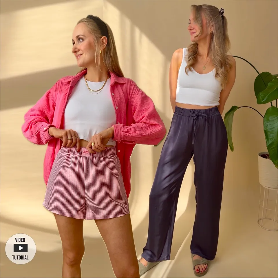 Sewingmachina Peter & Udo Schnittmuster Bundle Hose Shorts
