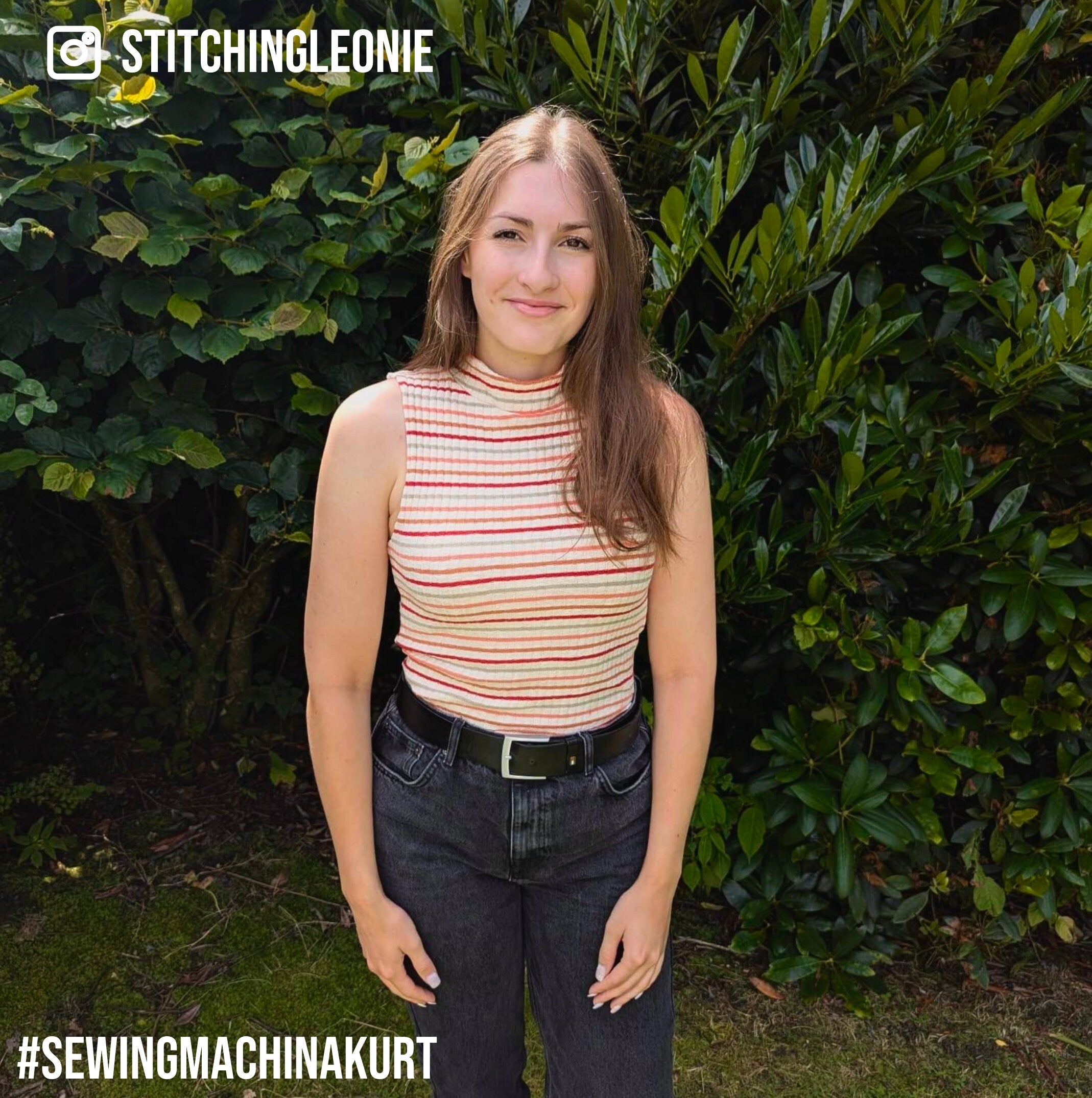 Sewingmachina Kurt Tanktop Schnittmuster PDF Rundhals