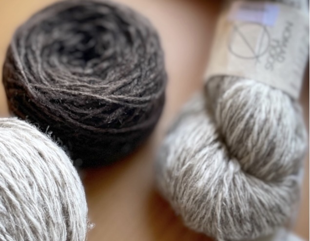 Nomadnoss Winter Garden Cardigan Strickset Yak Beige Braun