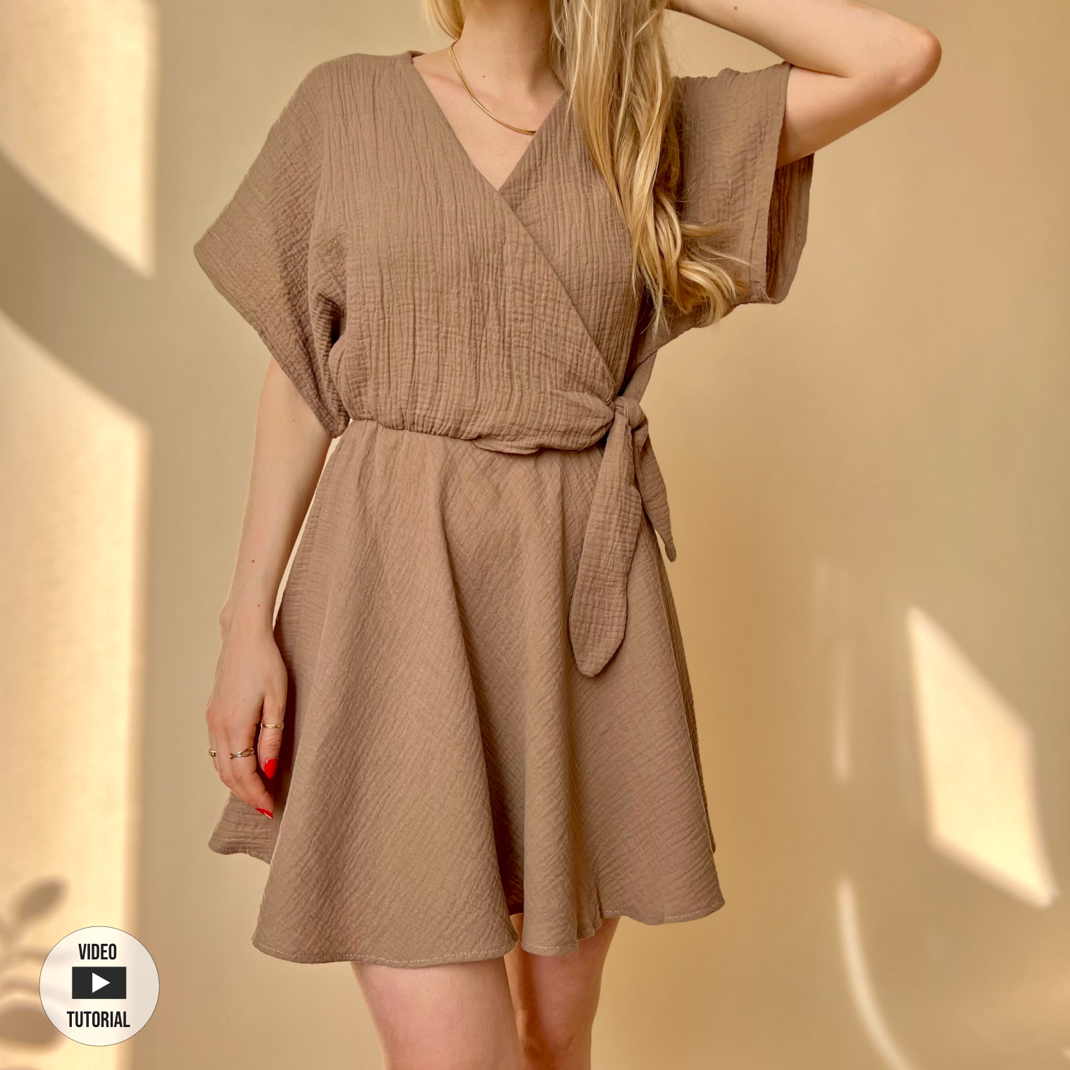 Sewingmachina Bernd Wickelkleid Schnittmuster PDF 18 Varianten