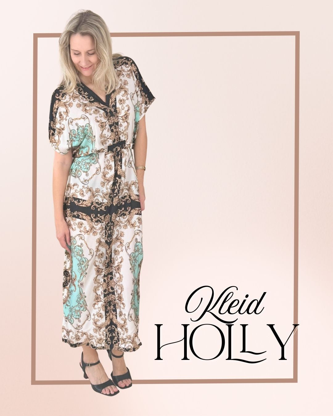 Sew4me HOLLY Kleid Schnittmuster Gr. 34-48 PDF Bindeband