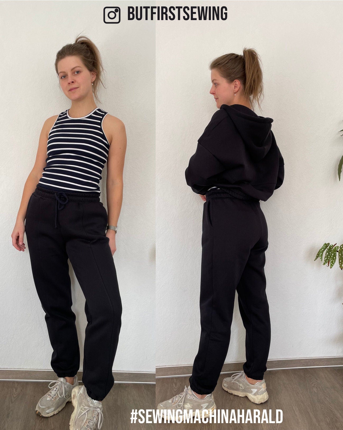Sewingmachina Harald Jogginghose Schnittmuster Gummibund