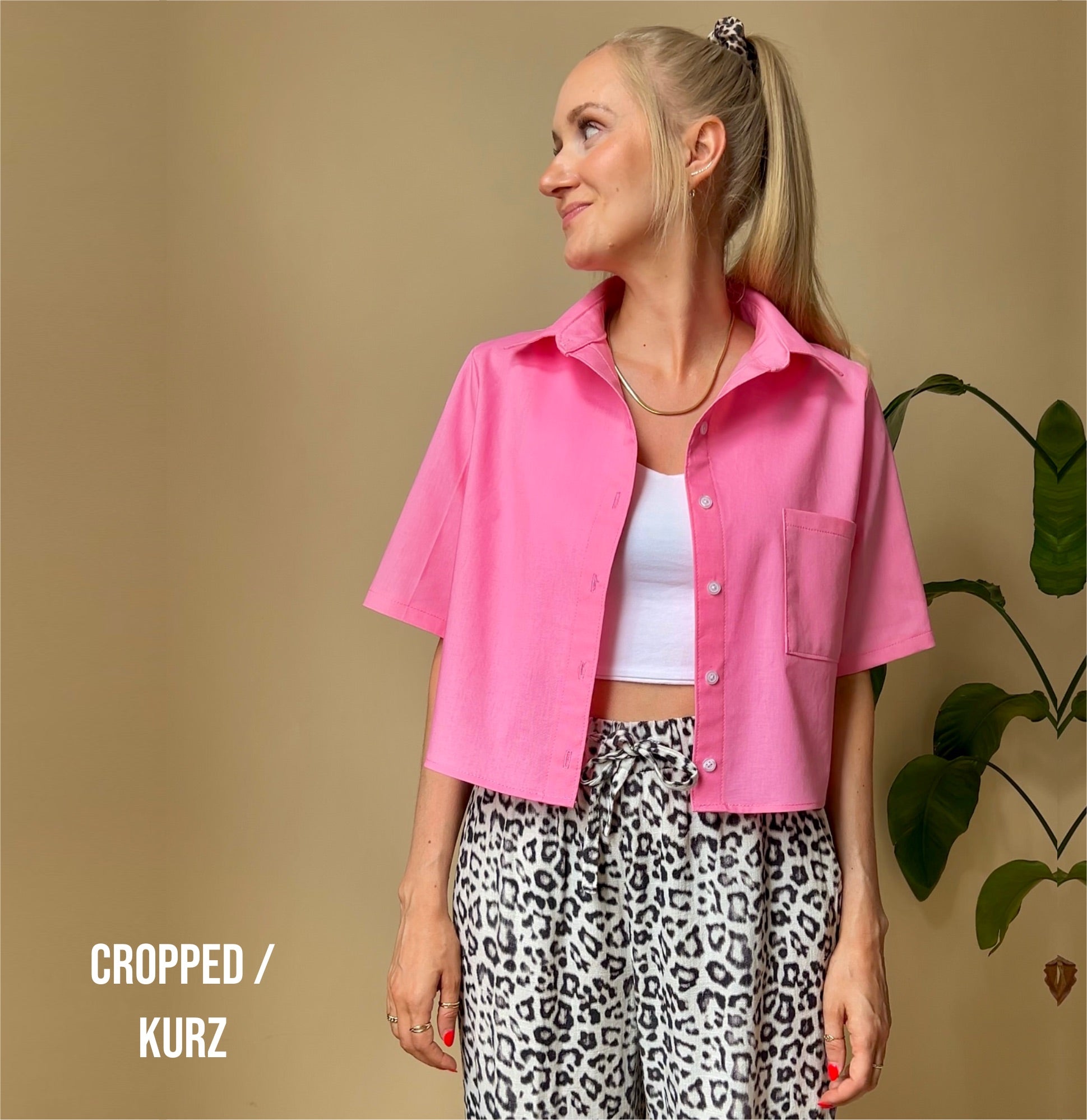 Sewingmachina Peter Udo Bill Bundle Palazzo Shorts Bluse