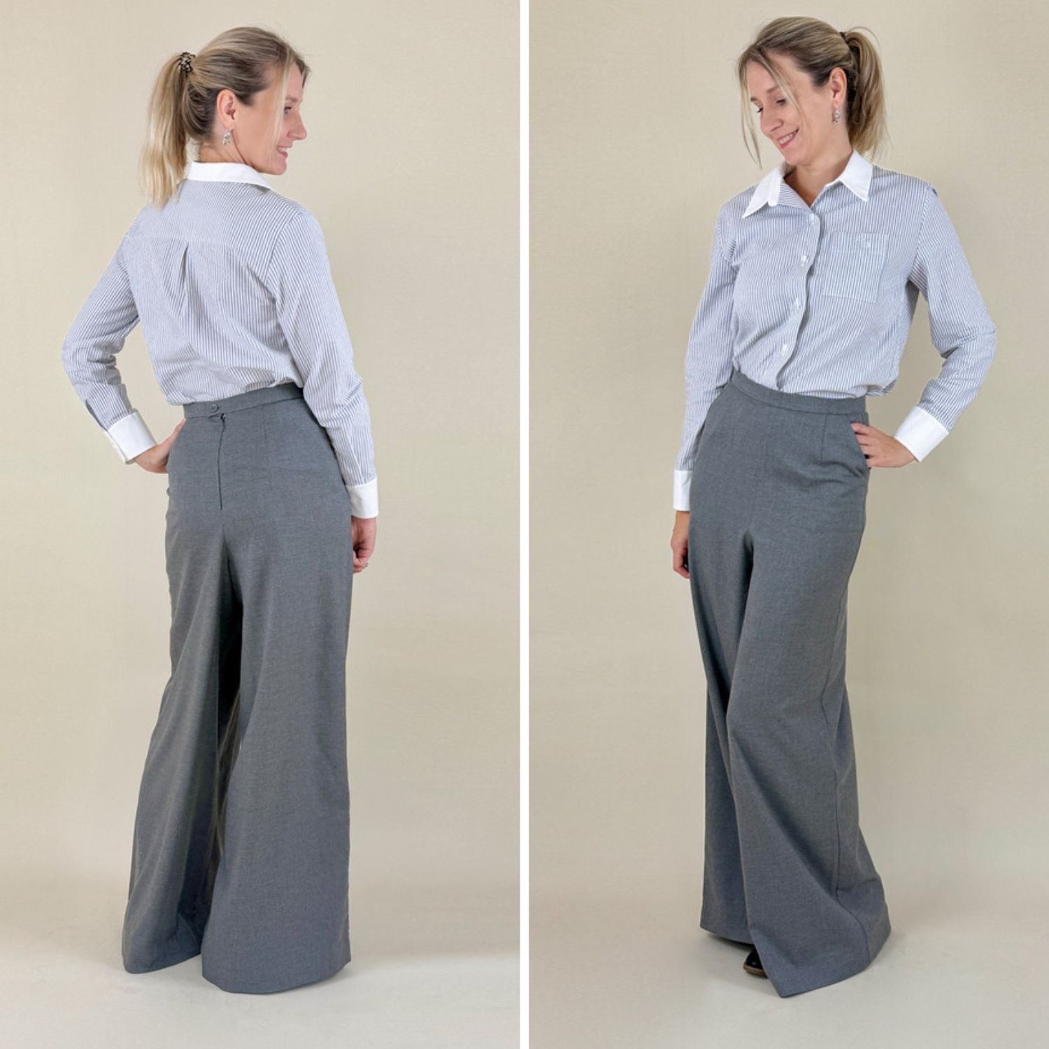 Sew4me Rena Heidi Set Schnittmuster PDF Gr. 34-48 Webware