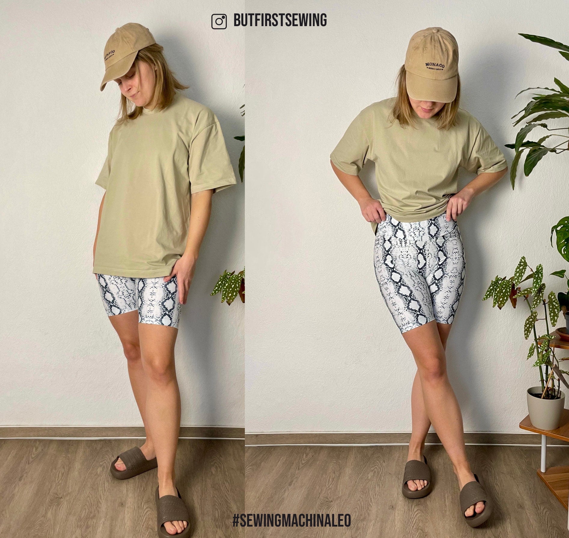 Sewingmachina Leo Leggings Schnittmuster PDF High-Waist 3 Längen
