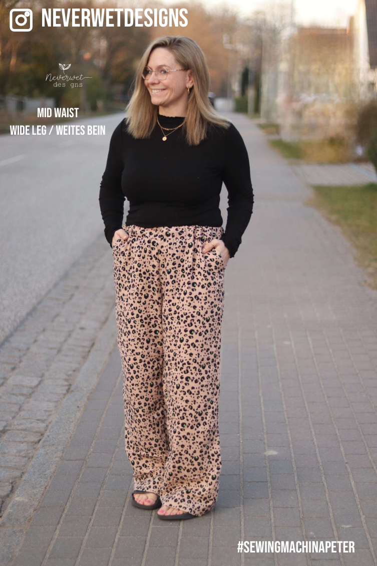 Sewingmachina Peter Palazzohose Schnittmuster Gummibund