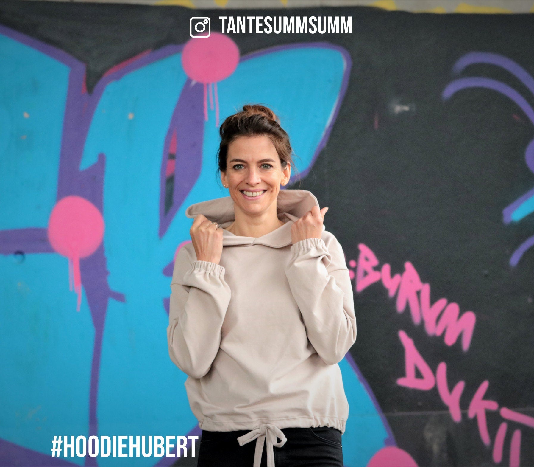 Sewingmachina Hubert Oversize Hoodie Schnittmuster 2 Längen