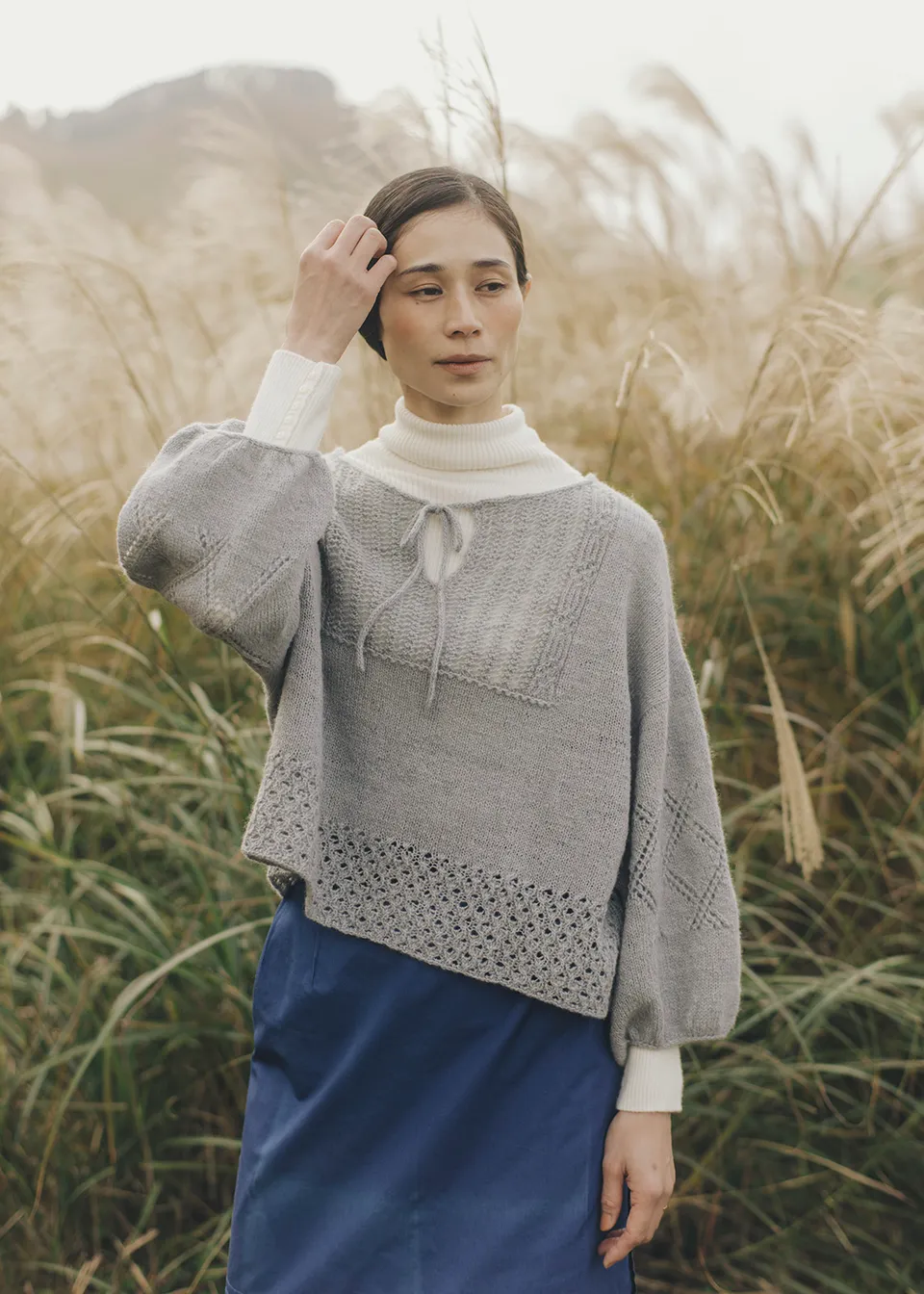 Nomadnoss Sweet Scabious Pullover Strickkit Sartuul