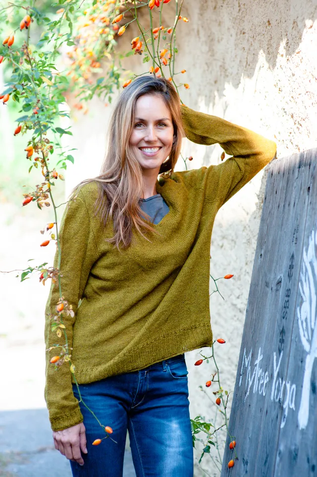 Nomadnoss Simply Enjoy Niamh Pullover Strickset Yakwolle