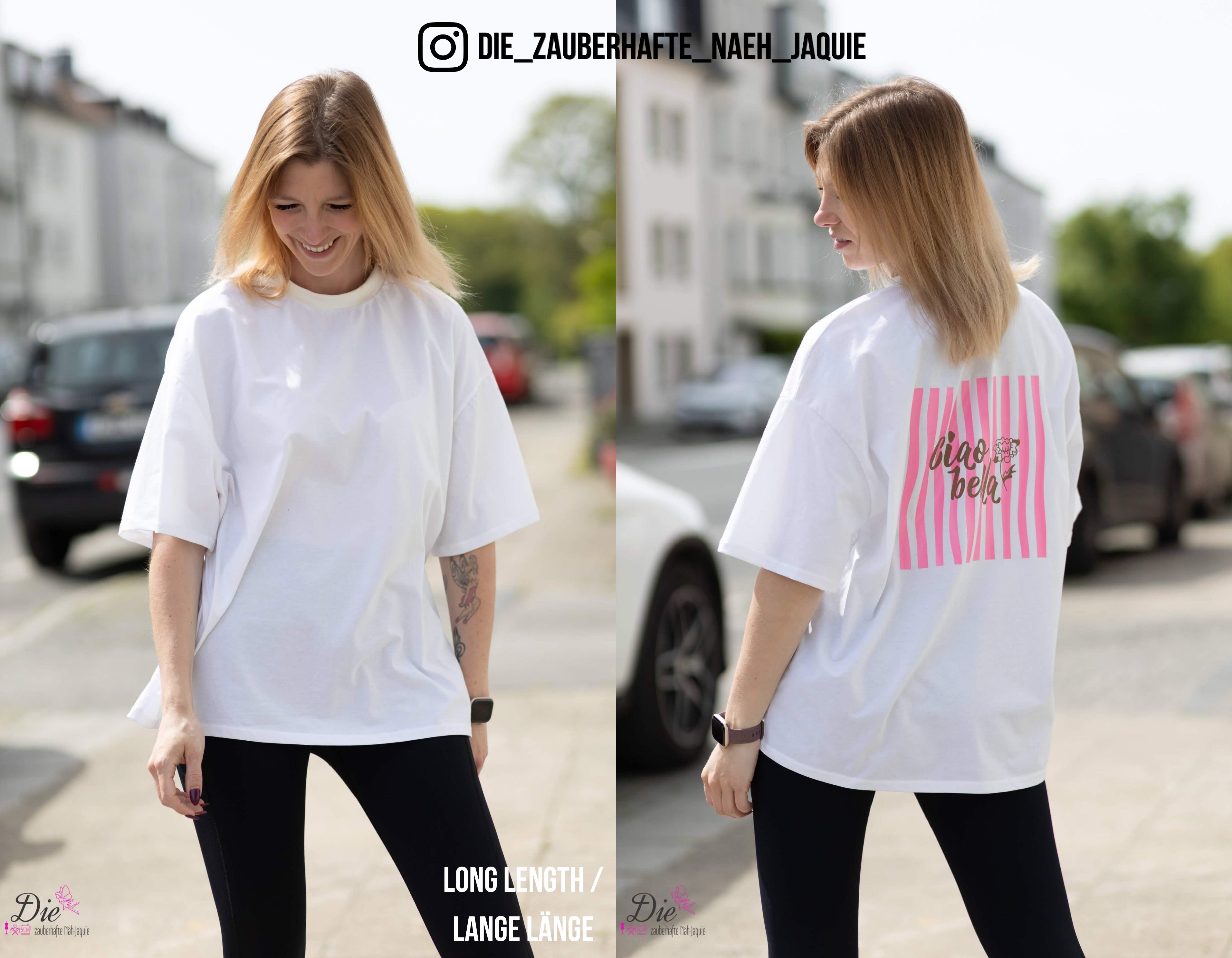 Sewingmachina Freddy Oversize Shirt Schnittmuster PDF Anfänger