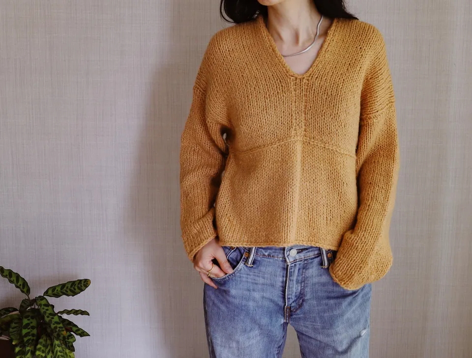 Nomadnoss Simply Enjoy Datsuzoku Pullover Strickset bulky