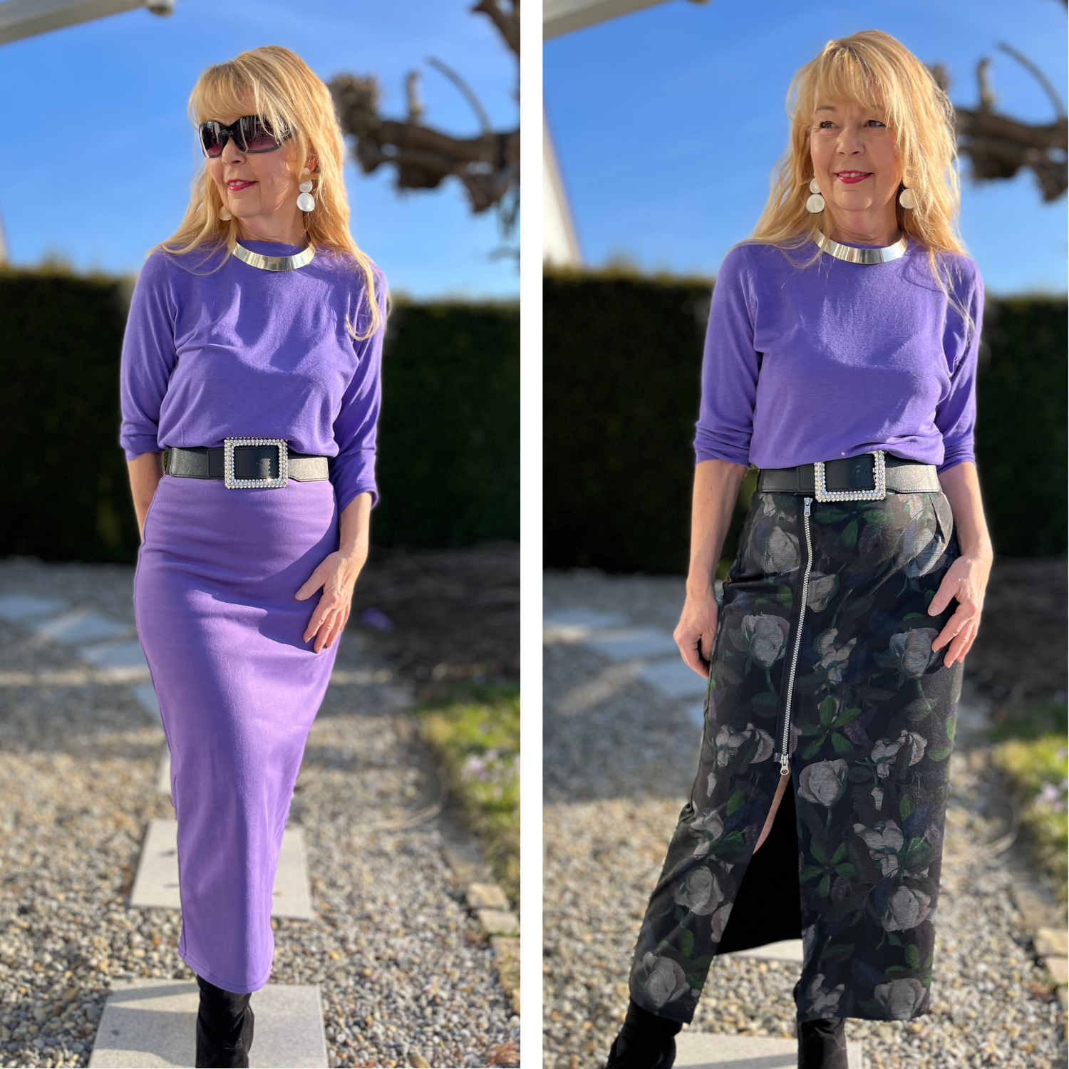Sew4me Paula Pullover Schnittmuster Gr. 34-48 PDF Jersey