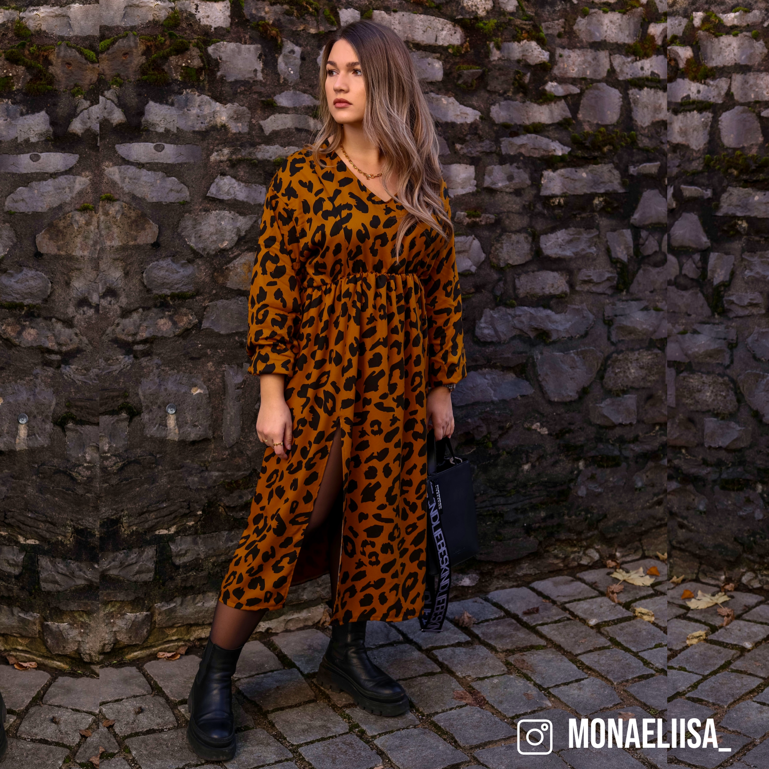 Sewingmachina Paul Kleid Schnittmuster Oversize lang mit Schlitz