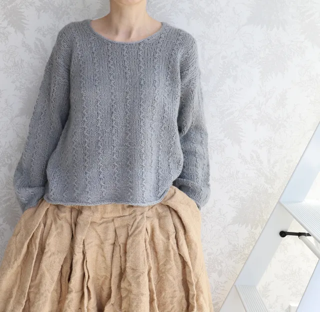 Nomadnoos Simply Enjoy Banana Sheep Pullover Strickkit Wolle