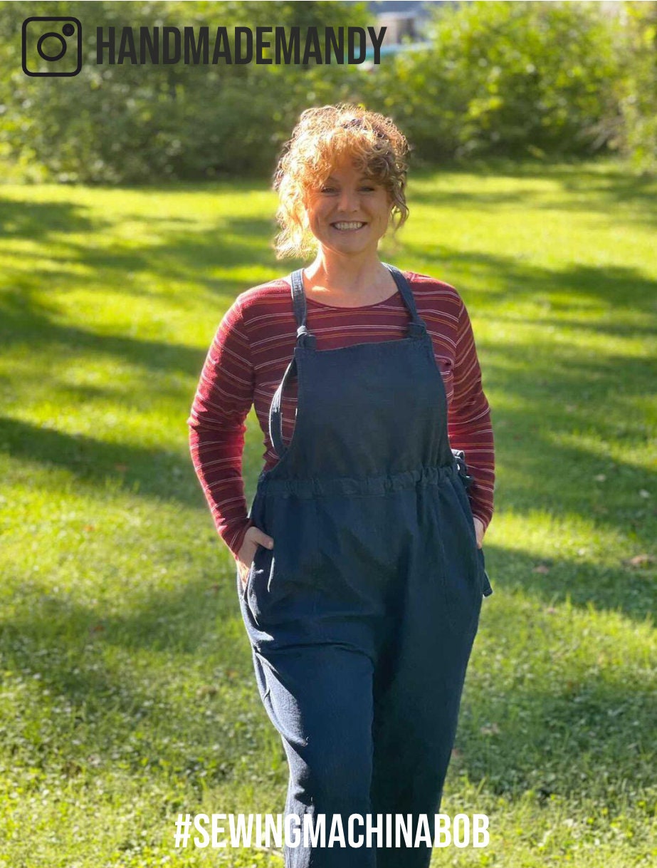 Sewingmachina Bob Basic Shirt Schnittmuster PDF figurbetont