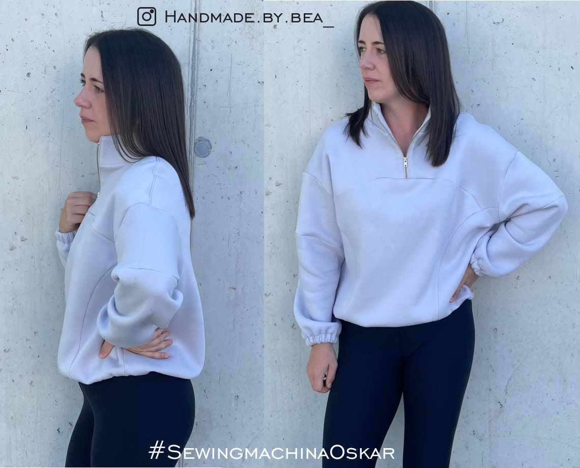 Sewingmachina Oskar Troyer Pullover Schnittmuster PDF