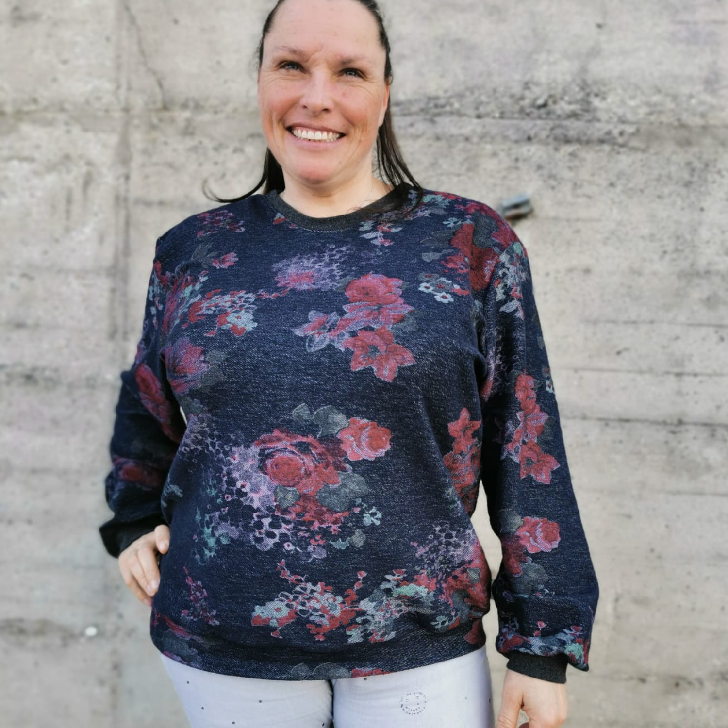 Sew4me Paula Pullover Schnittmuster Gr. 34-48 PDF Jersey