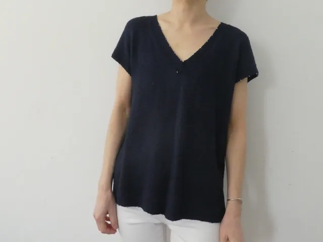 Nomadnoss Simply Enjoy Cosmic Wonder Top Strickset Seide