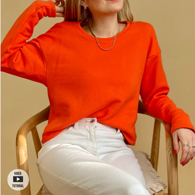Sewingmachina Franz Oversize Shirt Schnittmuster PDF Basic