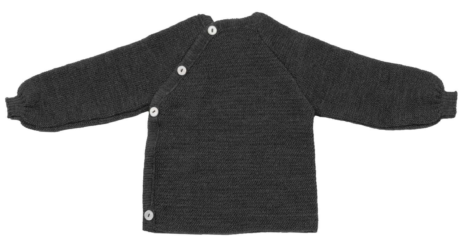 Reiff Schlüttli Uni Bio-Merino Pullover Fels kbT Wolle