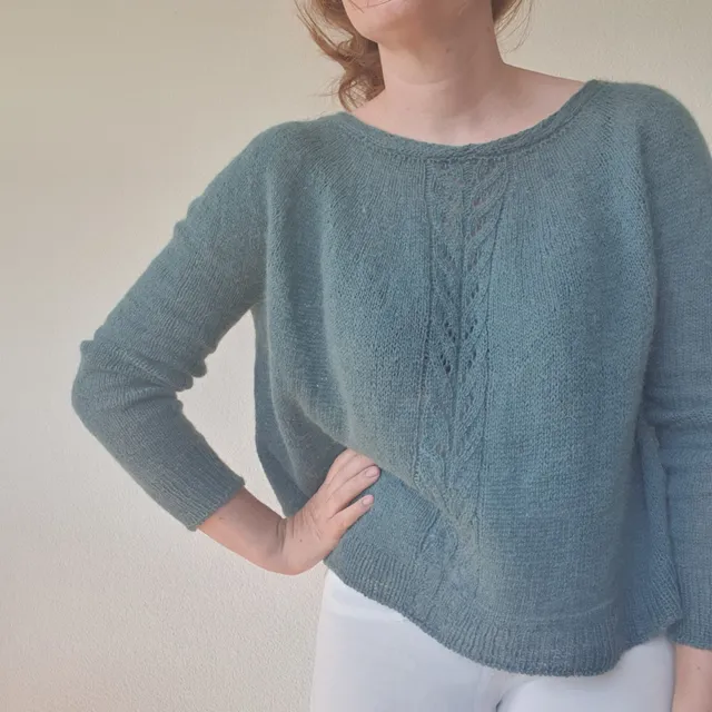 Nomadnoos Simply Enjoy Slingra Pullover Strickkit Kamel