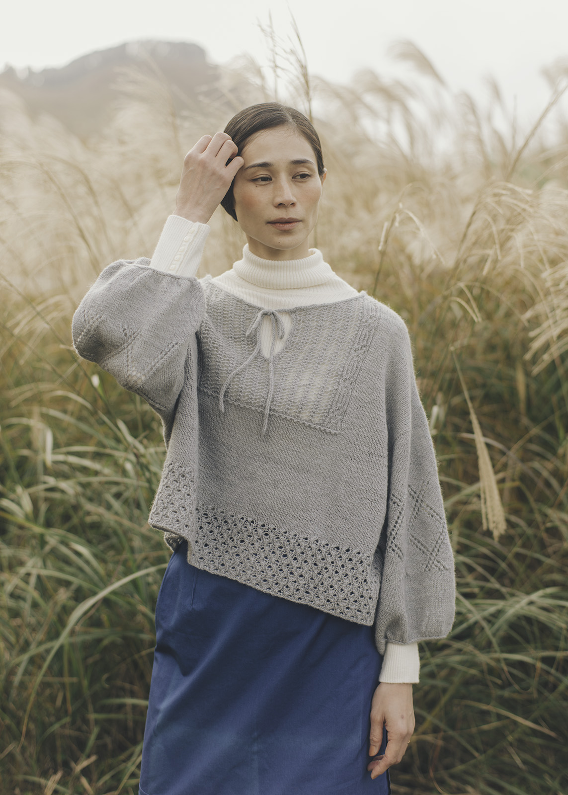Nomadnoss Sweet Scabious Pullover Strickkit Sartuul