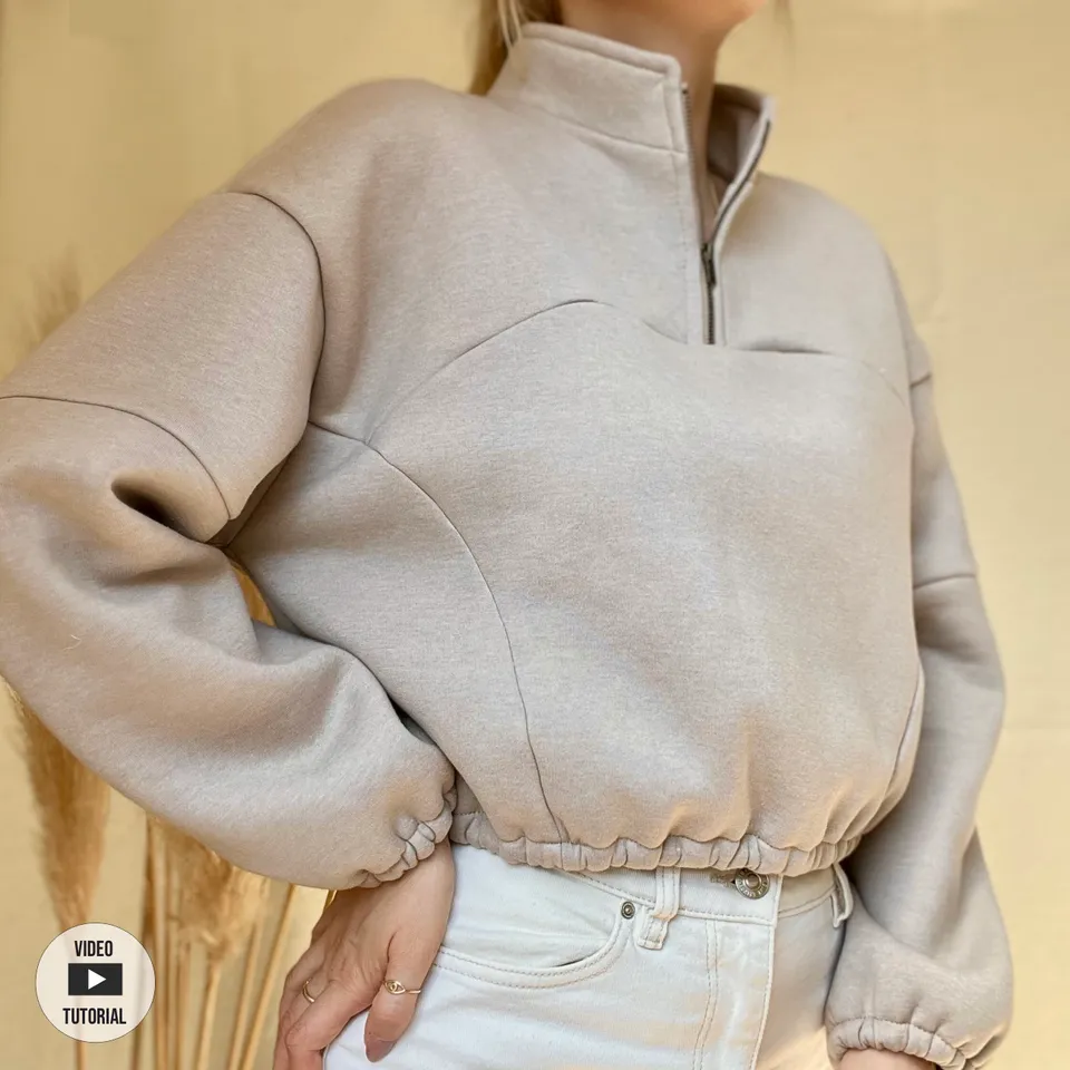 Sewingmachina Oskar Troyer Pullover Schnittmuster PDF