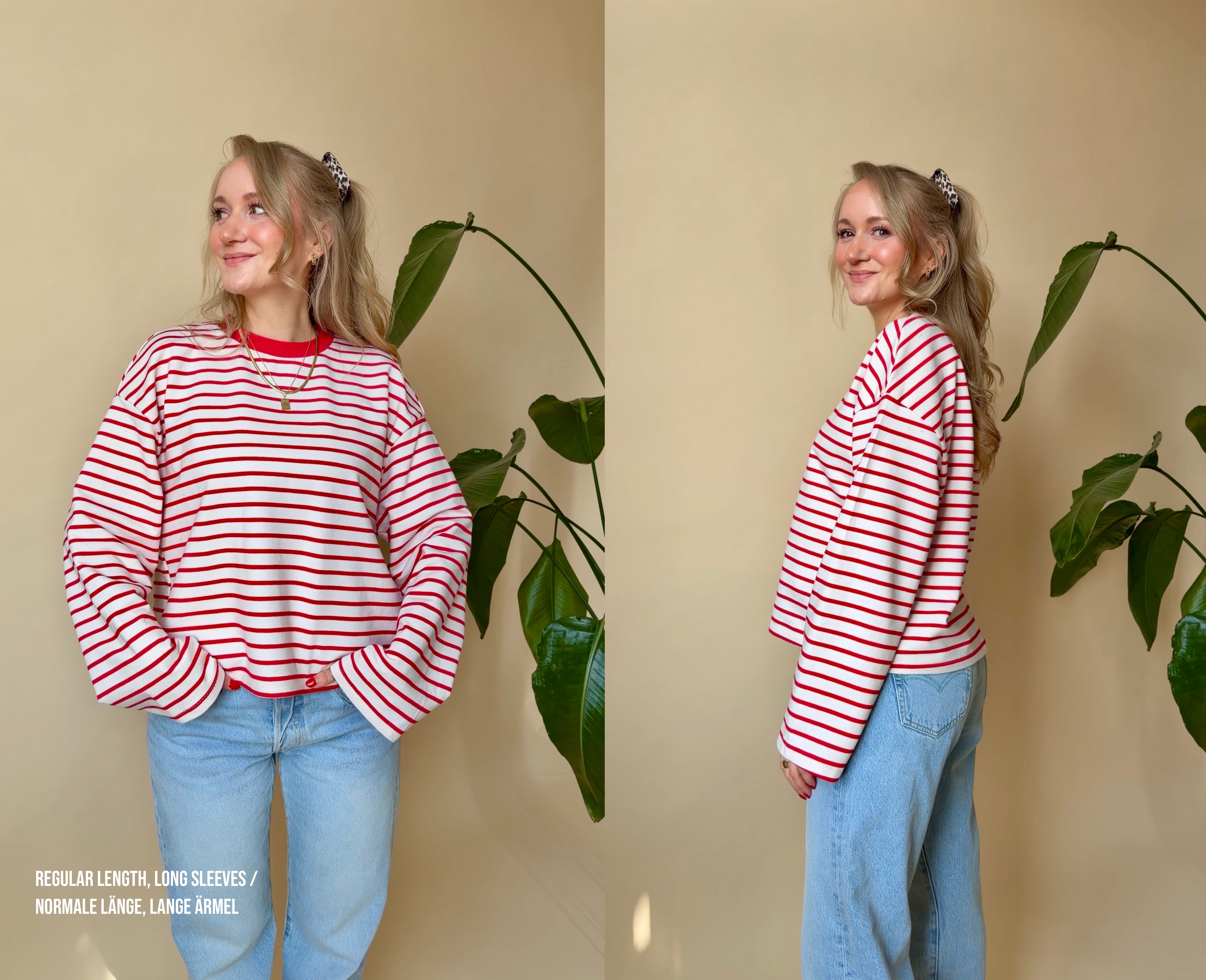 Sewingmachina Freddy Oversize Shirt Schnittmuster PDF Anfänger