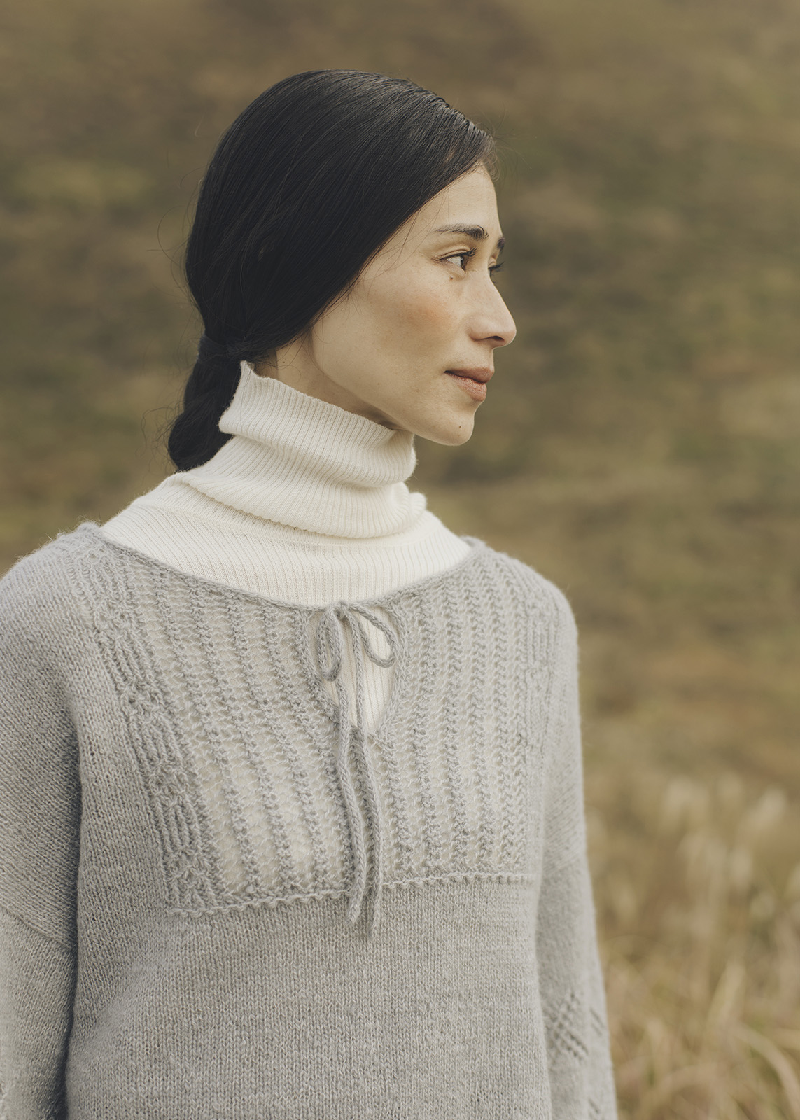 Nomadnoss Sweet Scabious Pullover Strickkit Sartuul