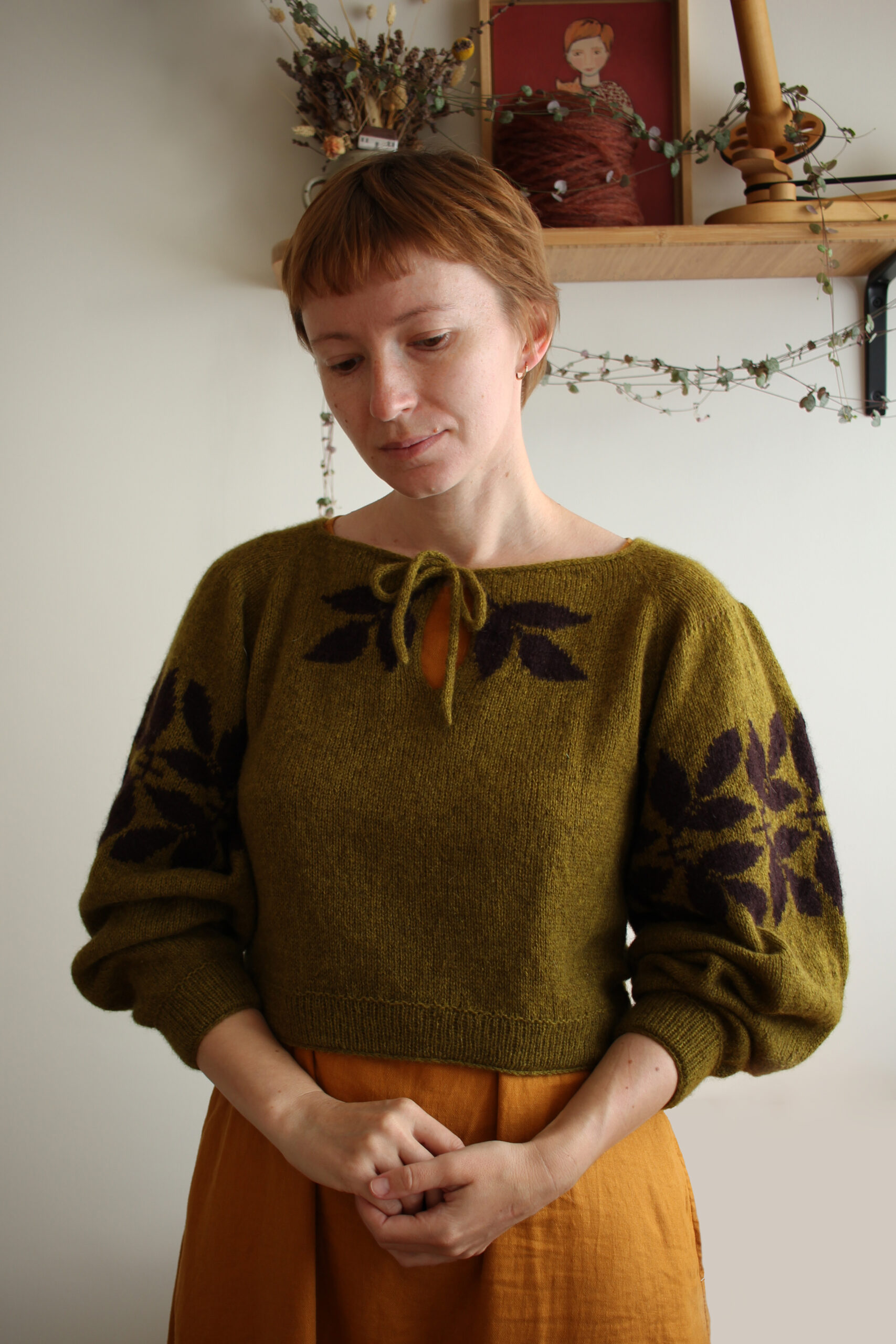Nomadnoss Padolyst Bluse Strickkit Yak Teti Lutsak