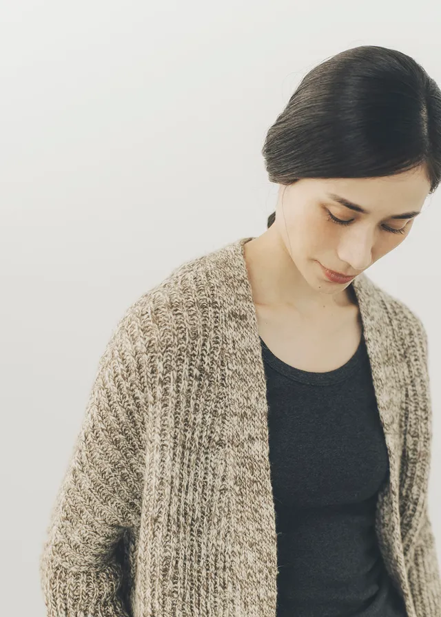 Nomadnoss Salkhi Cardigan Strickkit Yak Sartuul
