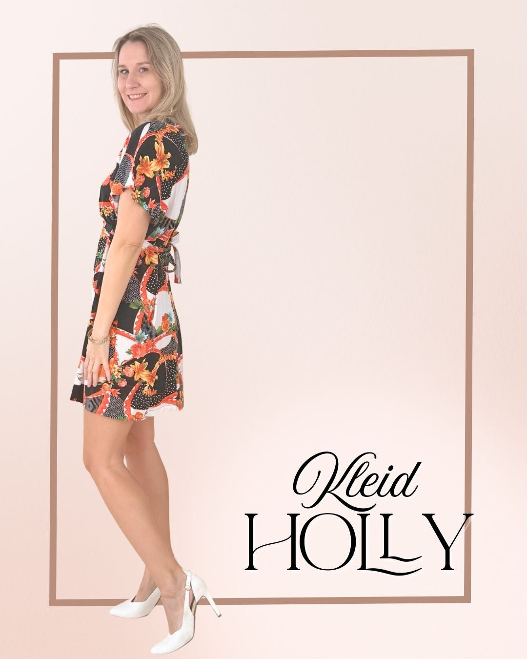 Sew4me HOLLY Kleid Schnittmuster Gr. 34-48 PDF Bindeband