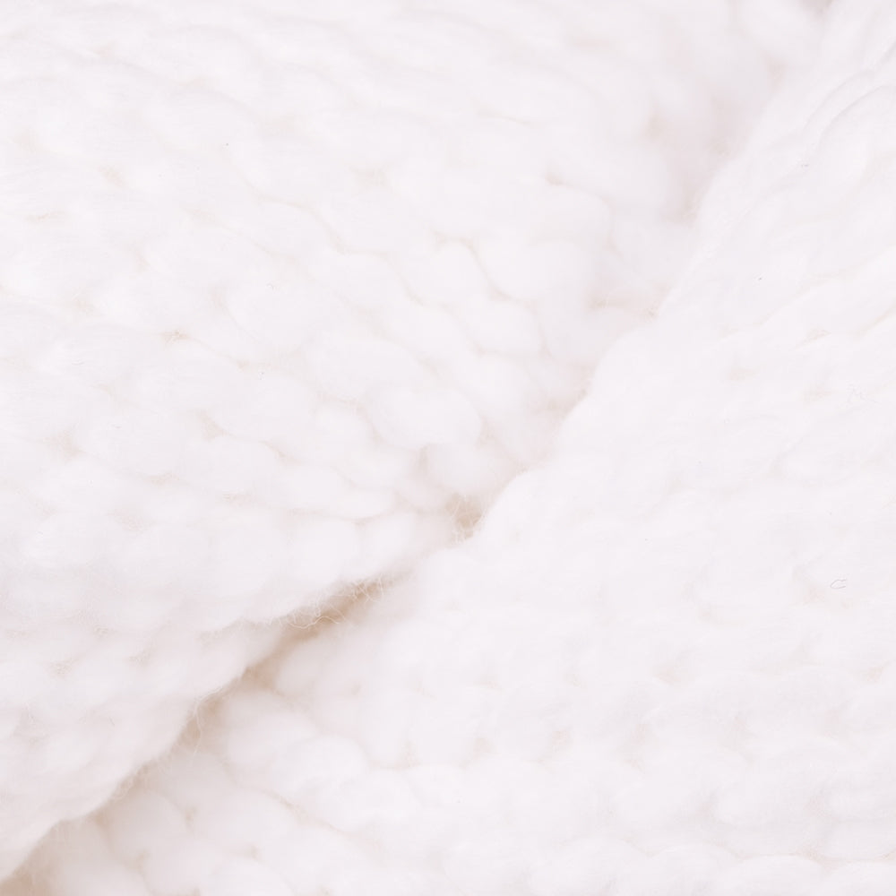 Tahki Hatteras Strickgarn White 1 Bio-Baumwolle Chunky