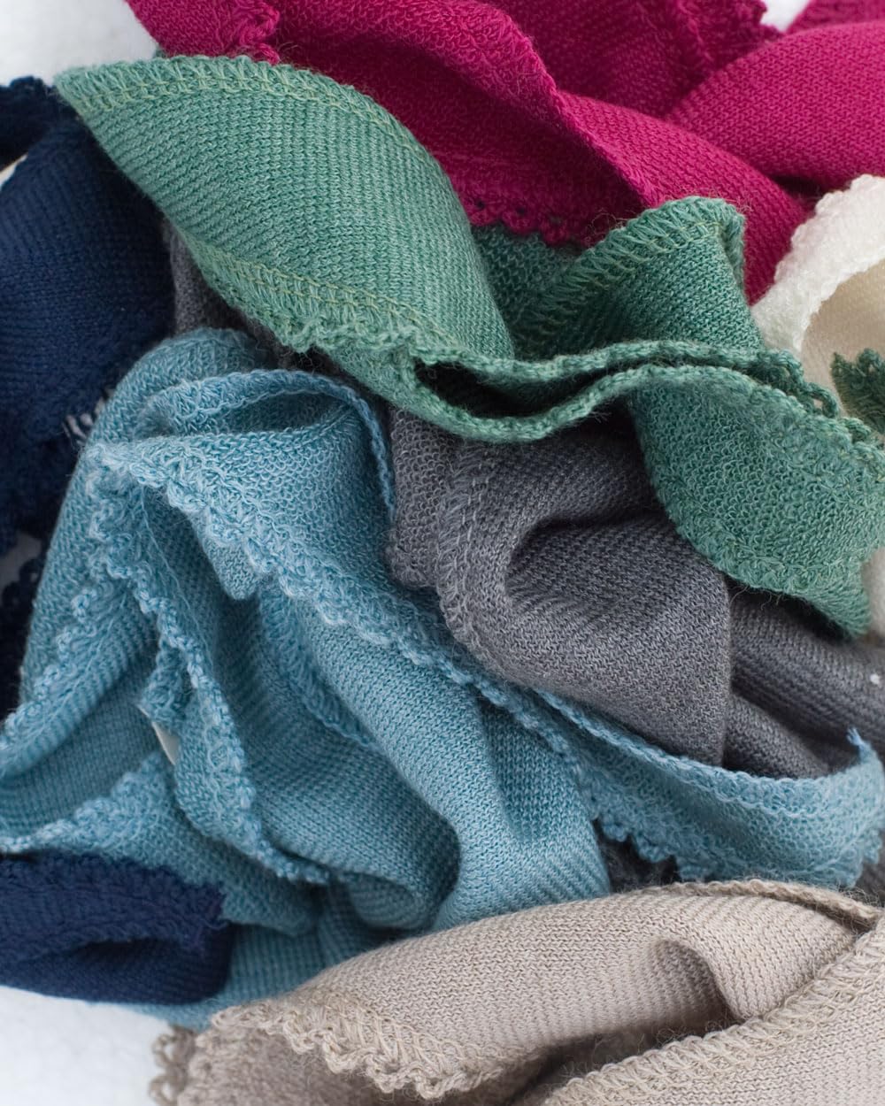 Reiff Halstuch Baby Aqua Merino Seide Dreieckstuch