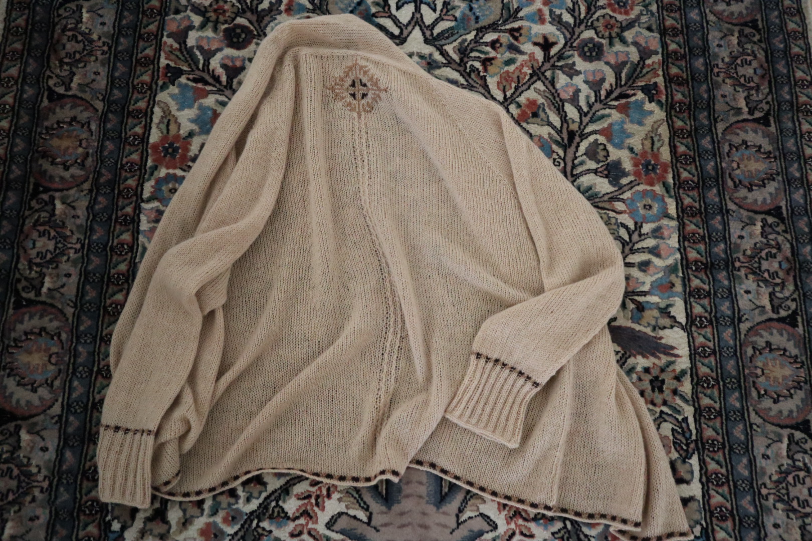 Nomadnoss Simply Enjoy Ryn Cardigan Strickset Kamel